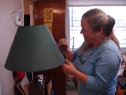 Winnie the Pooh Lamp before