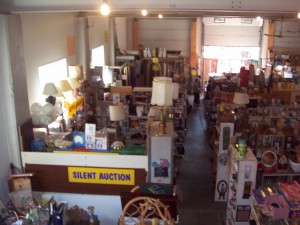 View inside the store.